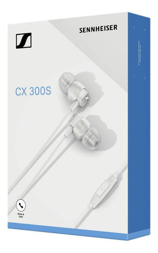 Auriculares Internos Sennheiser Cx 300s Con Control Remoto Blanco.