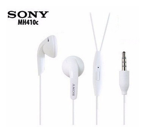Audifonos Marca Sony Originales Mh-410c Nuevos Blancos