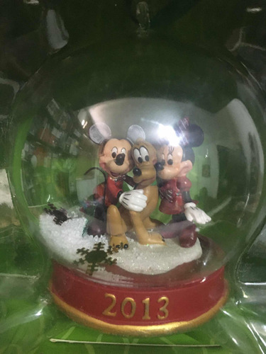 Ornamento 2013 Disney Store Mickey De 12cm Diametro