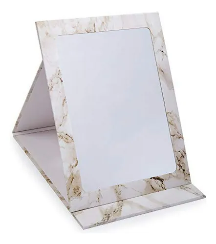 Espejo De Mesa Plegable Bodico De Mármol Pulgadas