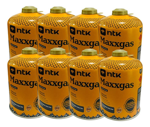 Kit 8 Maxx Gas Com 6pc Unica
