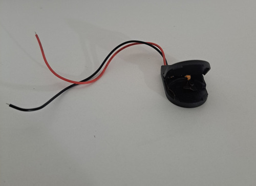 Kit 5 Soquetes Conector Bateria Cr2032 1s Com Capa
