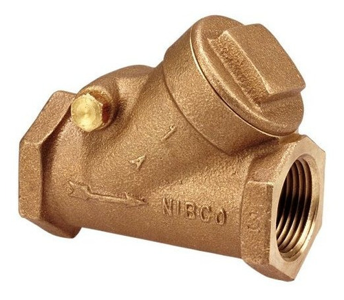 T Bronce Fundido Check Valve Silent Clase Ptfe Asiento