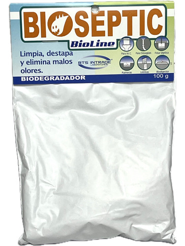 Bioseptic Limpia, Destapa Y Elimina Malos Olores 100 Gr 