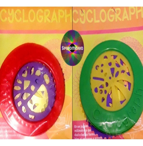 Doble Pack Espirografo Cyclograph Irrompible Mandala Grande!