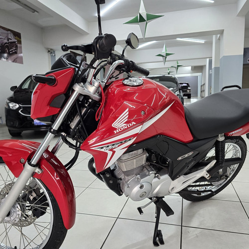 Honda Cg 150 Titan Esd Vermelha 2015 Flex