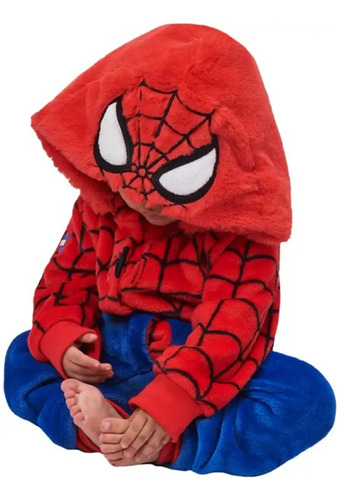 Mameluco Bebé Gorro Desmontable Spiderman Marvel 1093764