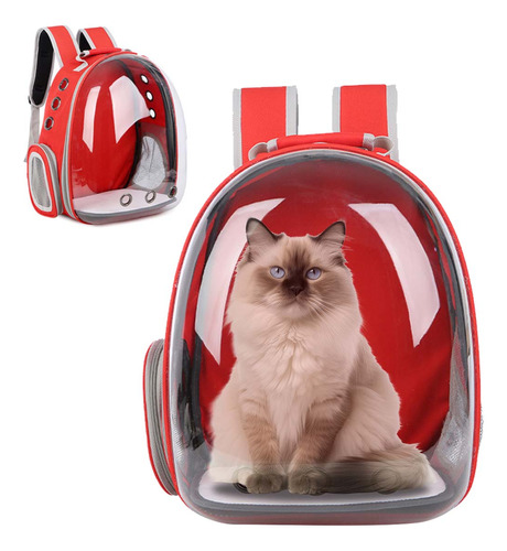 Mochila Transportadora Para Perros Y Gatos Mascotas Back