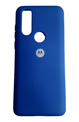 Forro Motorola One Action Silicón Gamuzado 