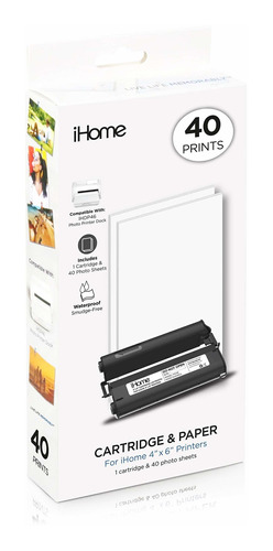 4x6 Inch Inkpaper Cartridge 40 Prints   Model Nu : Ihc4...