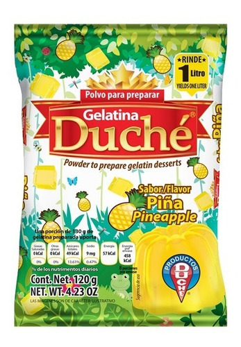 Imagen 6 de 6 de Gelatina Duché 2 Cajas (56 Pzs)