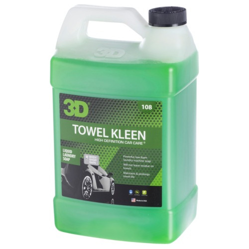 Shampoo Para Limpieza De Microfibras Towel Kleen 4l 3d Jabon