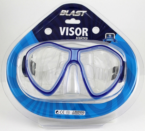 Imagen 2 de 4 de Visor Acuatico Blast Azul