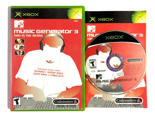 Music Generator 3 - Juego Original Xbox Classic