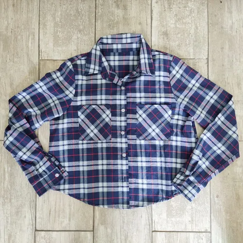 Combo X 2 Camisas Mujer Ts Jean Y Leñador Oportunidad (Usado)
