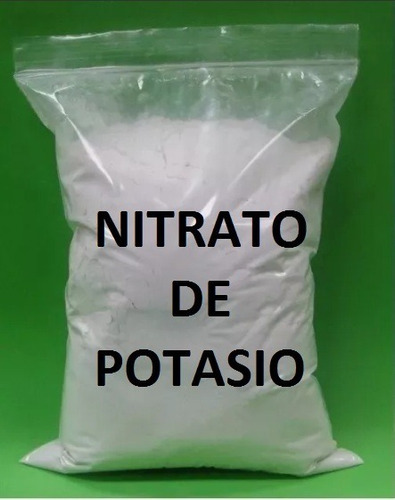 Nitrato De Potasio Potásico En Polvo 1 Kilo 99% Pureza
