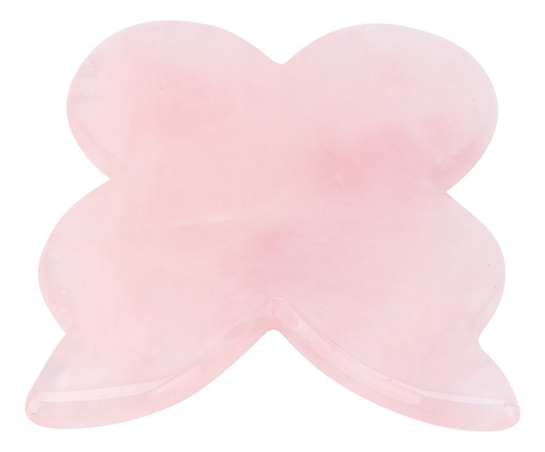 Herramienta De Masaje Gua Sha, Portátil, De Cuarzo Rosa