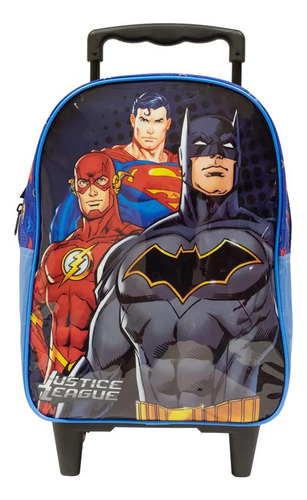 Mochila Escolar Xeryus Liga Da Justiça X Tam 16 10732