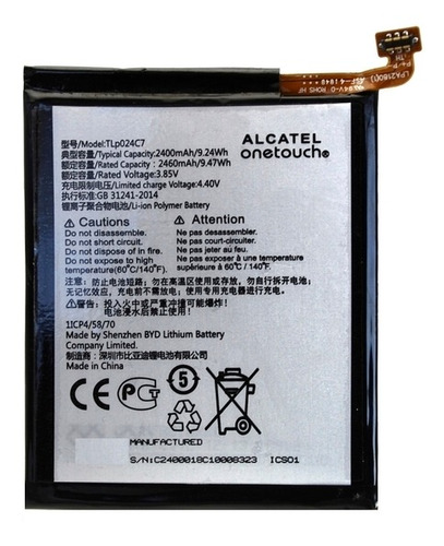 Bateria Alcatel 1v, 1x, 1s