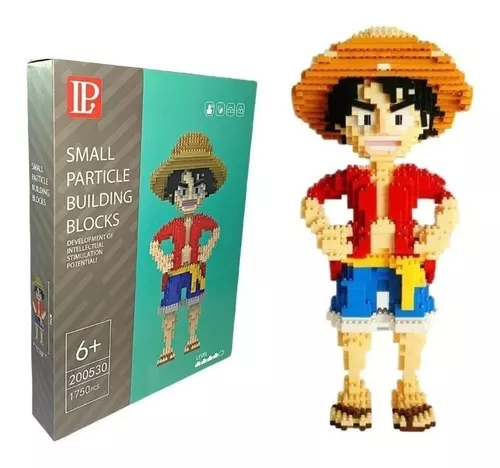 Rompecabezas Bloques 3d Armables One Piece Luffy Mini Blocks
