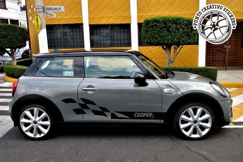 Calcomanias Stickers Calcas Laterales Mini Cooper 