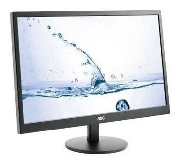 Monitor Aoc M2470sw Con Panel Ips De 24  Con Hdmi