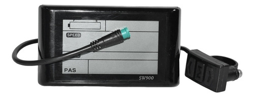 Medidor De Velocidad Ebike Sw900 Con Pantalla Lcd, 24/36/48/