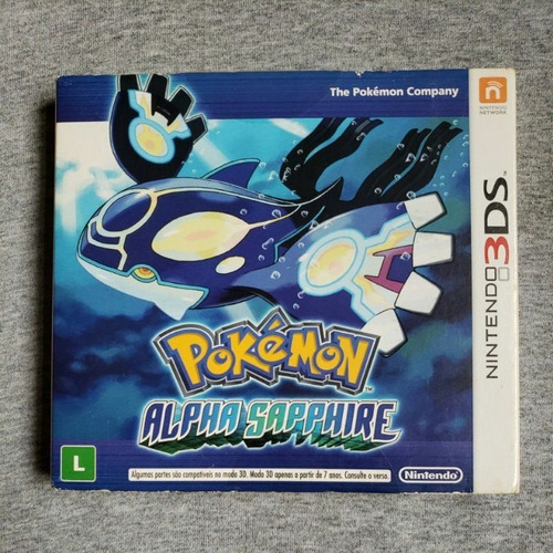 Pokémon Alpha Sapphire Nintendo 3ds (Usado)