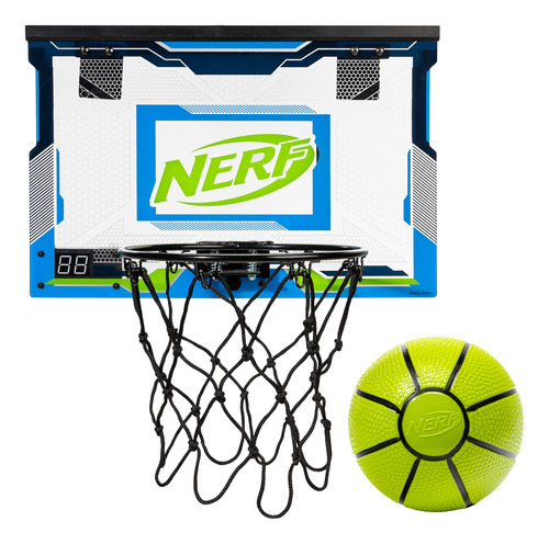 Nerf Mini Aro De Baloncesto Led Sobre La Puerta, Aro Profesi