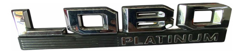 Emblema Ford Lobo Platinum Original