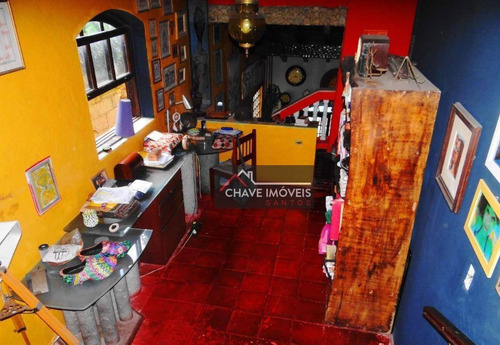 Imagem 12 de 30 de Sobrado Com 2 Dormitórios À Venda, 400 M² Por R$ 923.000,00 - Parque Prainha - São Vicente/sp - So0079