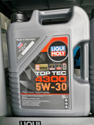 Liqui Moly Aceite Antifricción 5w-30 Top Tec 4300 5 Litros 