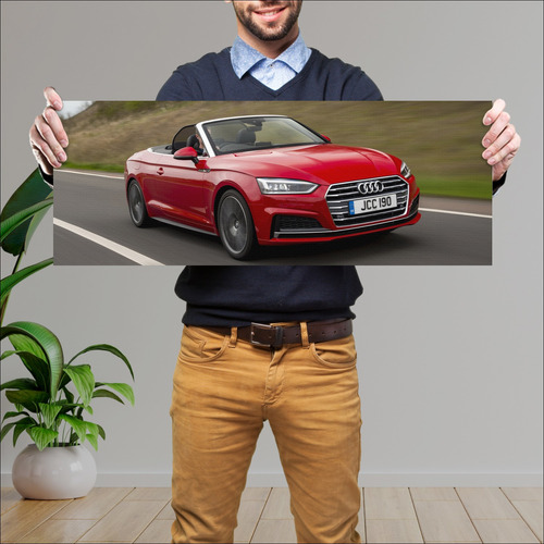 Cuadro 30x80cm Auto 2017 Audi A5 Cabriolet S Lin 261