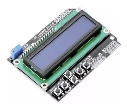 Pantalla Shield Display Lcd 16x2 Teclado Para Arduin 1602 A