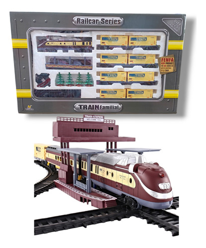 Tren Infantil Con Vagones 325cm