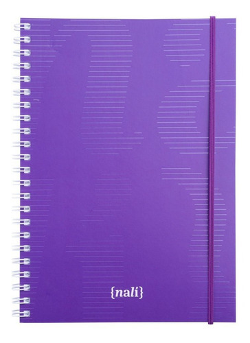 Caderno Universitário Nalí Neon A4 90g/m² Com 80 Folhas