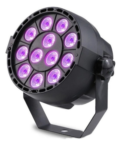 12 Leds - Lámpara Uv Par De Luz Ultravioleta Para Disco De