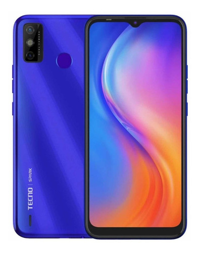 Tecno Spark 6 Go Dual SIM 32 GB azul-aqua 2 GB RAM