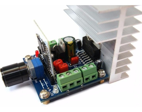 Imagen 1 de 5 de Tarjeta De Audio Amplificado Bluetooth Tda7379bta 50w