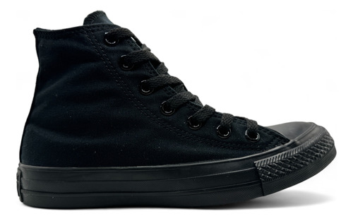 Tenis Converse Chuck Taylor Bota Monocrome Negro Unisex