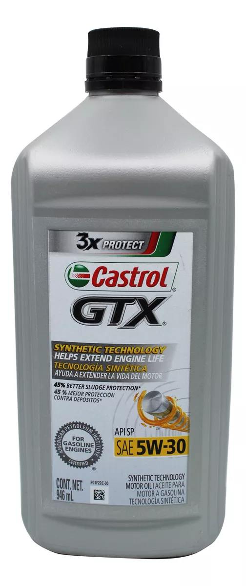 Segunda imagen para búsqueda de castrol 5w30 sintetico