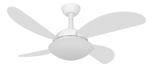 Ventilador Teto Ventax Uno Fly 4 Pás Branco Luxuoso 220v