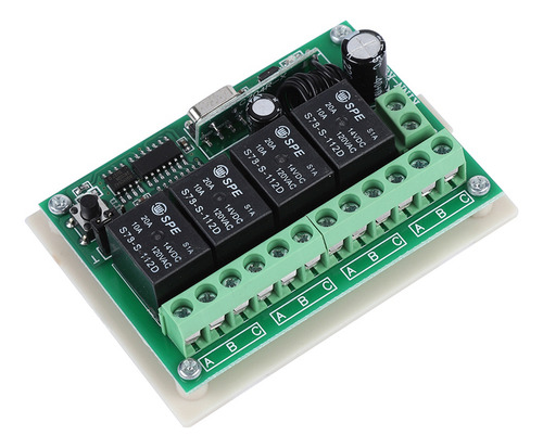 Receptor De Control Remoto Multifunción De 4 Vías Con Relé I