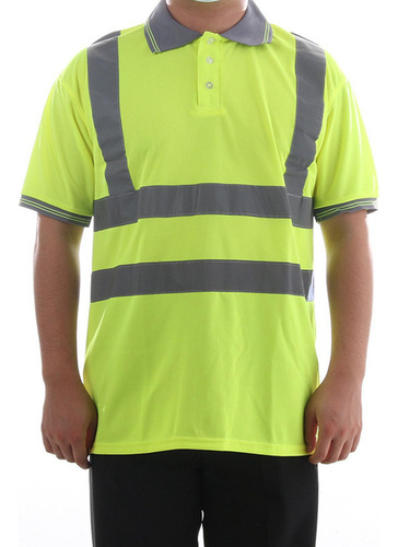 Yakk Camisetas Reflectantes Camiseta Reflectante L Amarilla