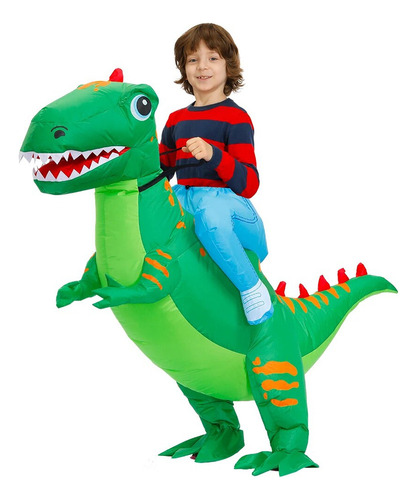 Vestido Inflable Para Niños, Disfraz De Dinosaurio Para Niño
