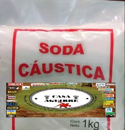 Desengrasante Soda Caustica X 12 Kg. ( Benavidez )