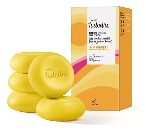 Kit Natura Limão Siciliano E Flor De Gardênia Presente
