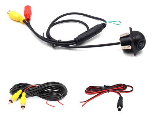 Cámara Ccd Con Lente Ojo De Pez Dynamic Track Para Coche, Vi