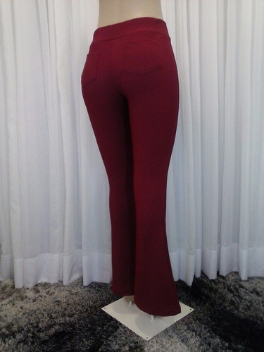 Calça Flare Jacquard Núbia Moda Outono Inverno Linda!!!