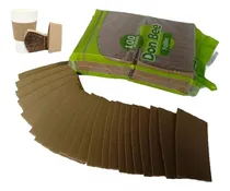 Comprar 100 Fajillas Reforzadas Mangas P\u002Fvaso De Bebidas Calientes
